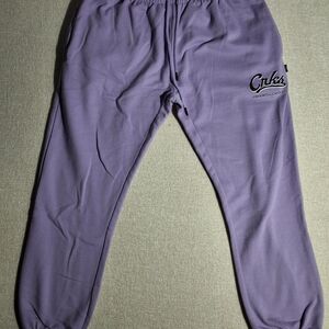 Crooks And Castles Mens Purple Jogger Sweatpants Large